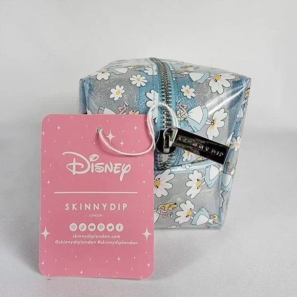 Disney Skinnydip London Alice in Wonderland Holographic Cosmetic Bag LAST ONE! - Picture 4 of 4